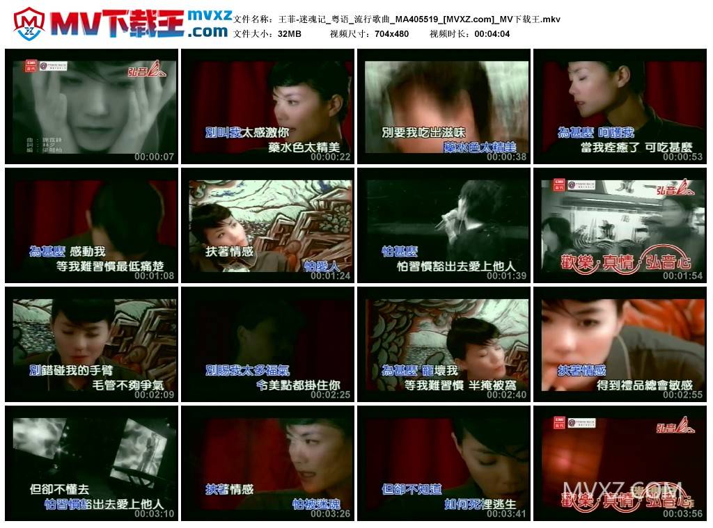 王菲-迷魂记_粤语_流行歌曲_MA405519